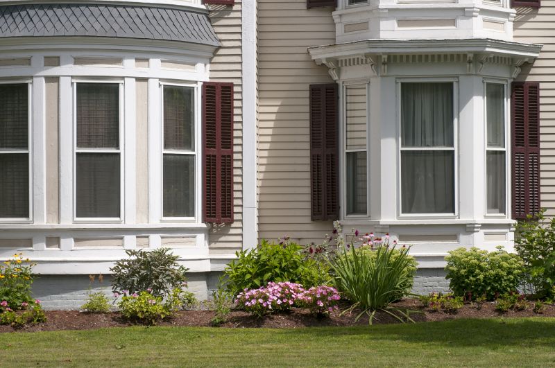 Exterior View of a Home with New Windows